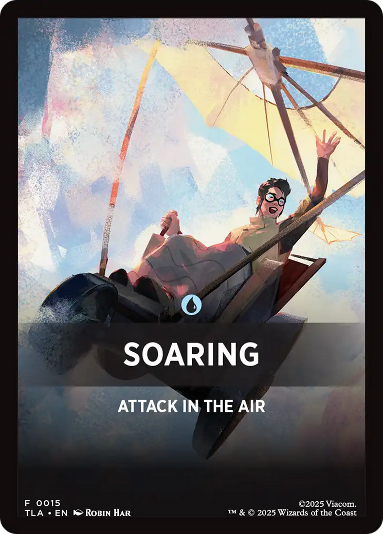 Soaring Theme Card [Avatar: The Last Airbender Tokens] | Magic Magpie