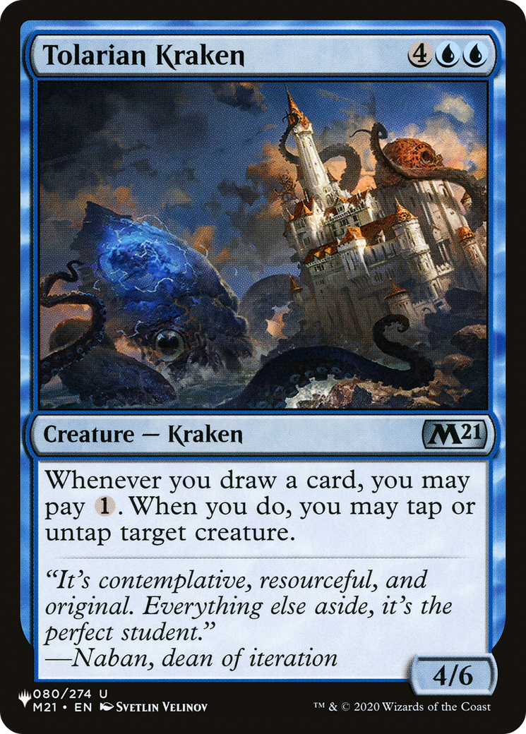 Tolarian Kraken [The List] | Magic Magpie