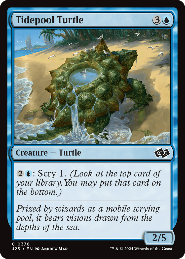 Tidepool Turtle [Foundations Jumpstart] | Magic Magpie