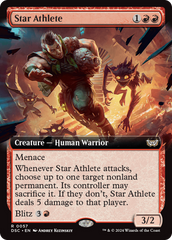 Star Athlete (Extended Art) [Duskmourn: House of Horror Commander] | Magic Magpie