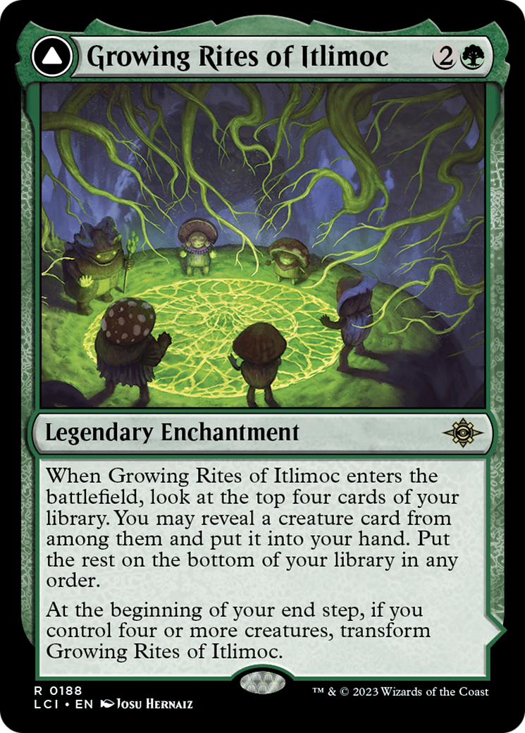Growing Rites of Itlimoc // Itlimoc, Cradle of the Sun [The Lost Caverns of Ixalan] | Magic Magpie