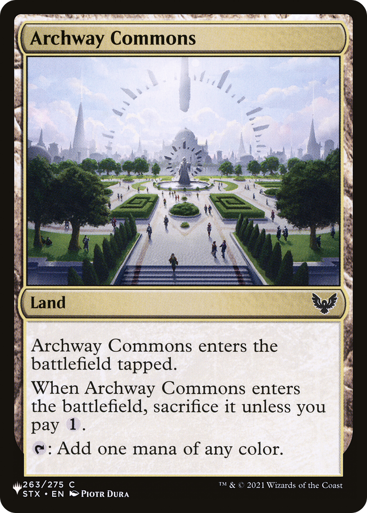 Archway Commons [The List] | Magic Magpie