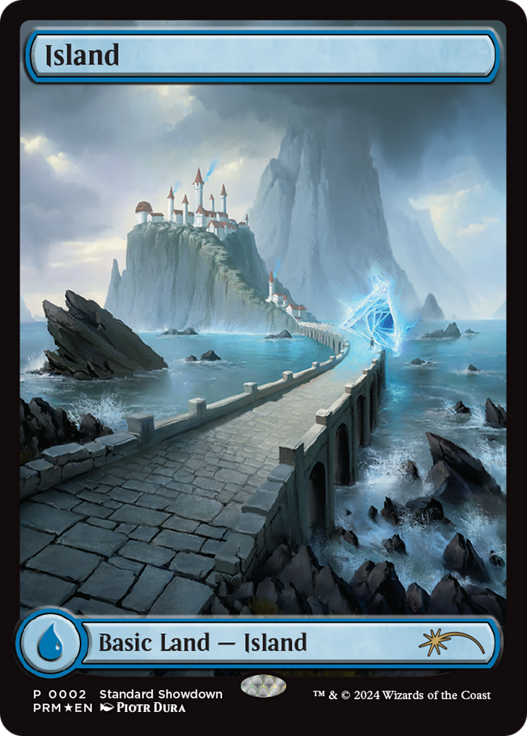 Island (Piotr Dura) (2024) [Standard Showdown Promos] | Magic Magpie