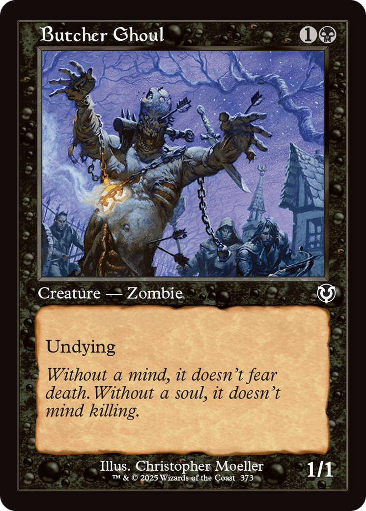 Butcher Ghoul (Retro Frame) [Innistrad Remastered] | Magic Magpie