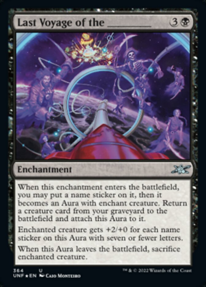 Last Voyage of the _____ (Galaxy Foil) [Unfinity] | Magic Magpie