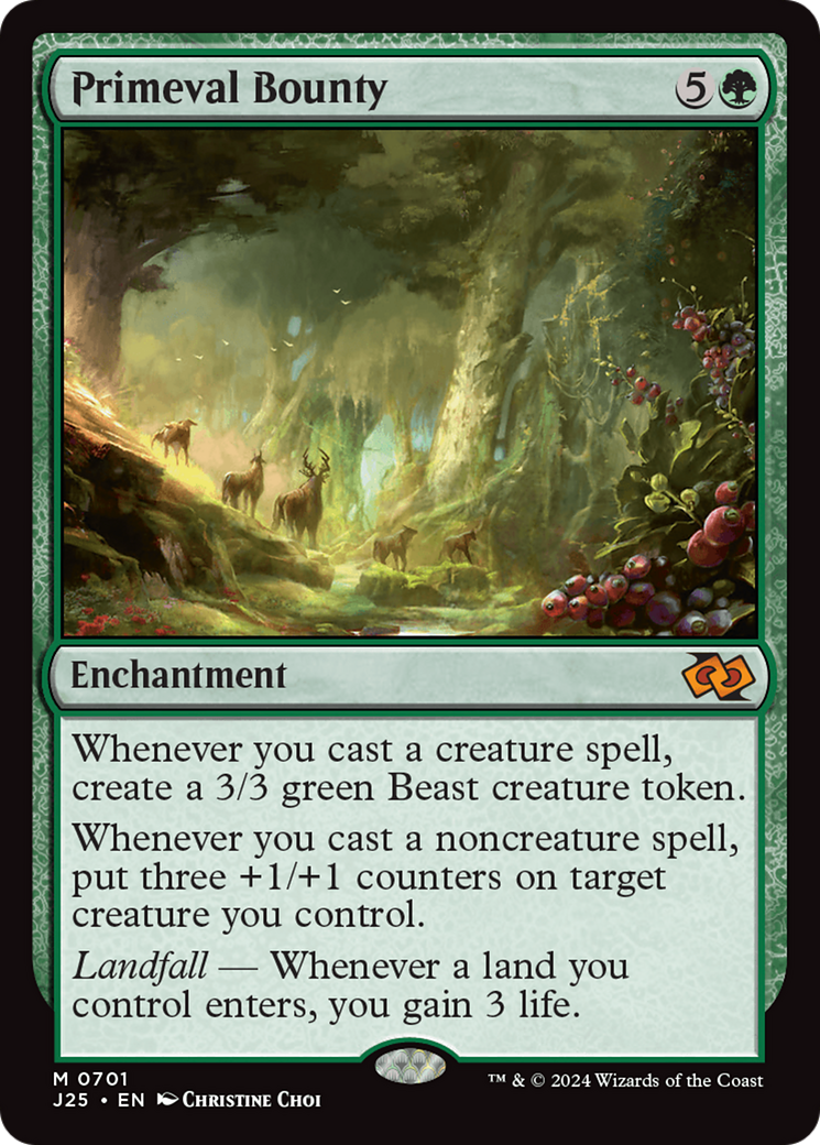 Primeval Bounty [Foundations Jumpstart] | Magic Magpie