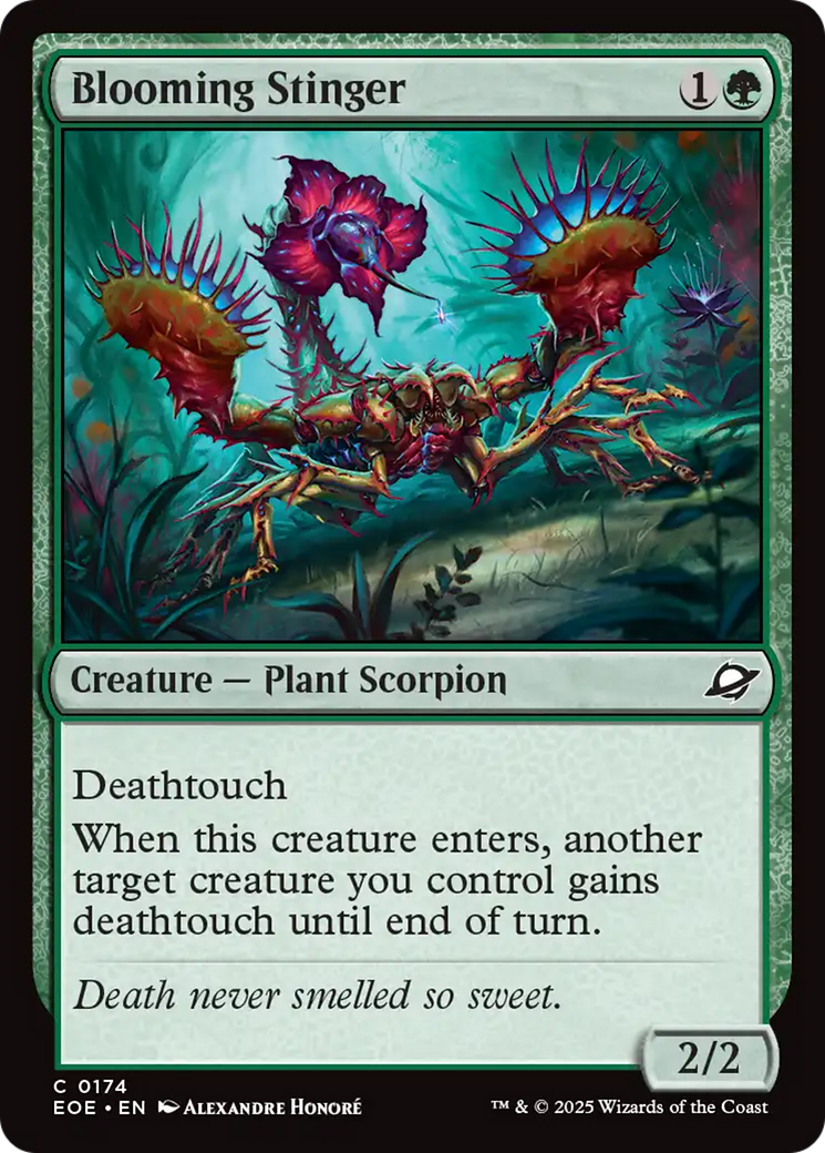 Blooming Stinger [Edge of Eternities] | Magic Magpie