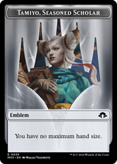 Tamiyo, Seasoned Scholar // Energy Reserve Double-Sided Token [Modern Horizons 3 Tokens] | Magic Magpie