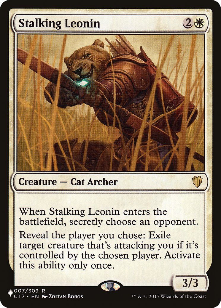 Stalking Leonin [The List] | Magic Magpie