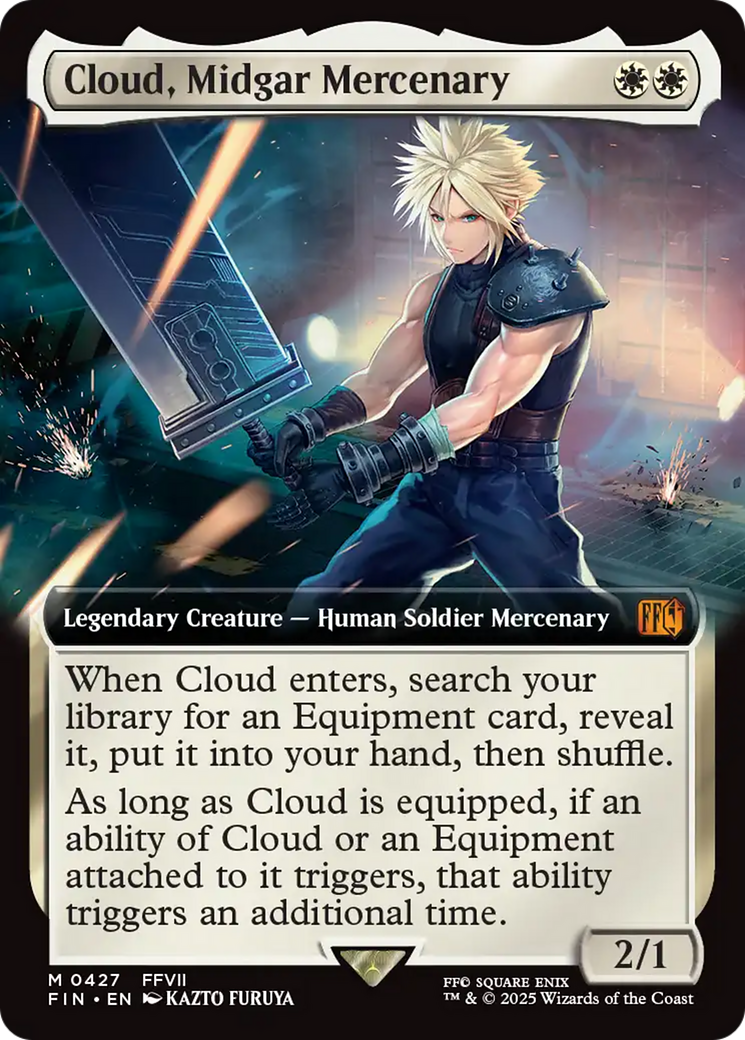 Cloud, Midgar Mercenary (Extended Art) [FINAL FANTASY] | Magic Magpie