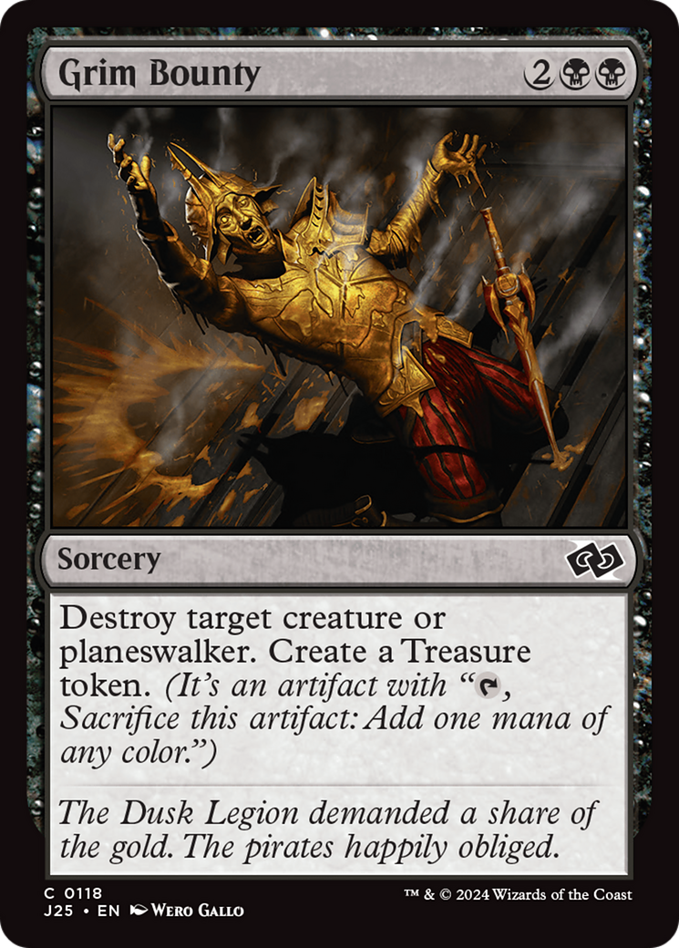 Grim Bounty [Foundations Jumpstart] | Magic Magpie