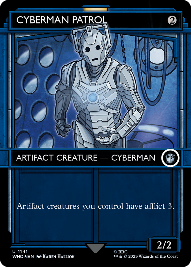 Cyberman Patrol (Showcase) (Surge Foil) [Doctor Who] | Magic Magpie