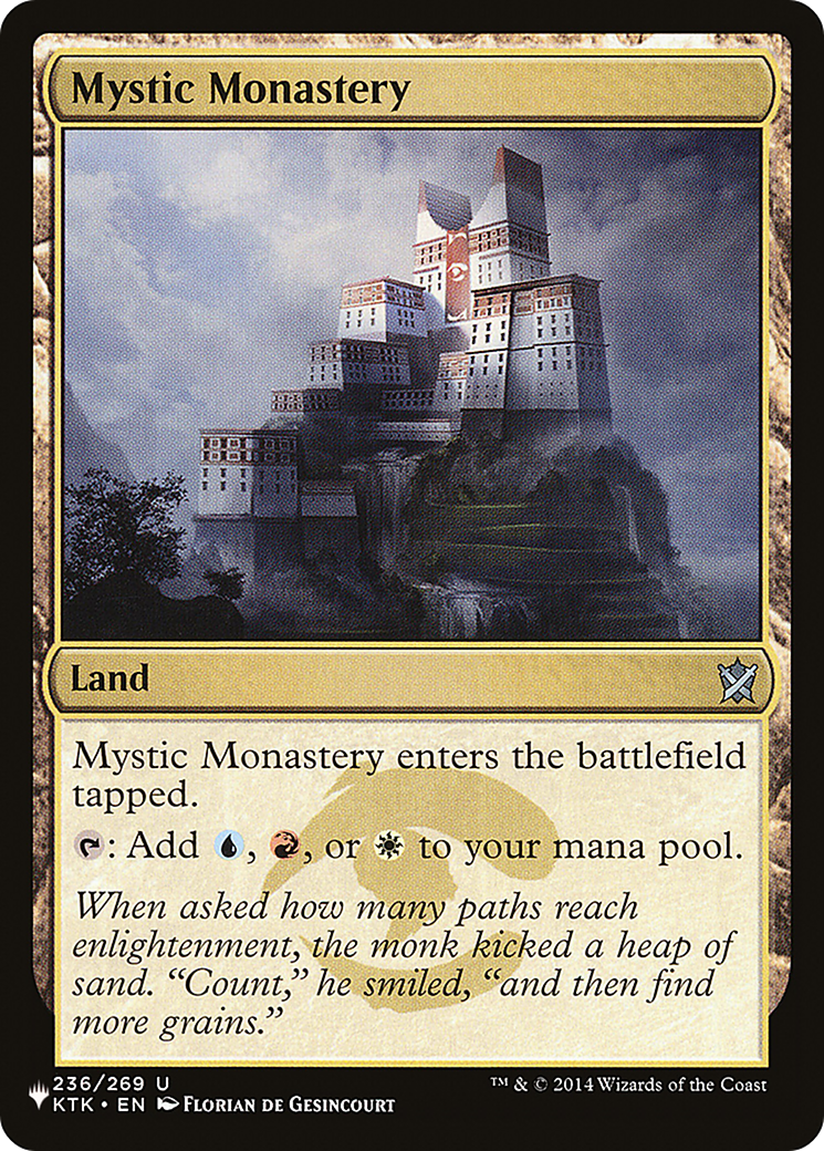 Mystic Monastery [The List] | Magic Magpie