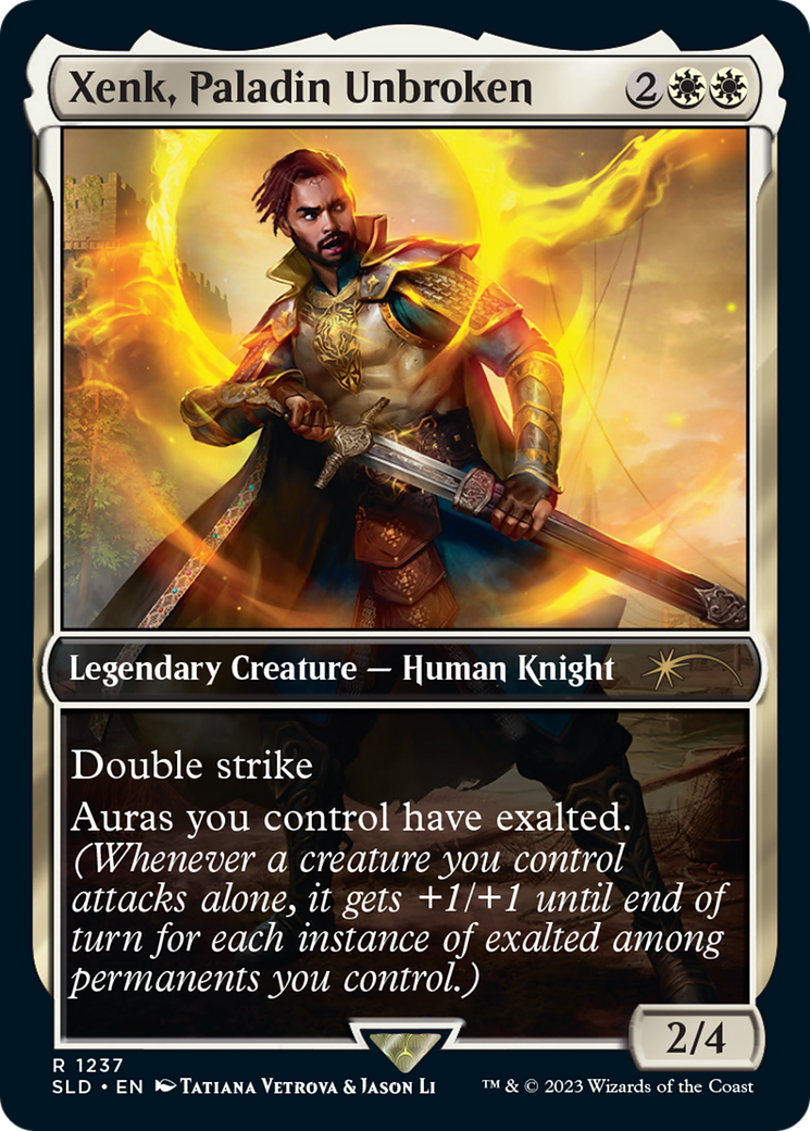 Xenk, Paladin Unbroken [Secret Lair Drop Series] | Magic Magpie