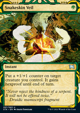 Snakeskin Veil (Foil Etched) [Strixhaven: Mystical Archive] | Magic Magpie