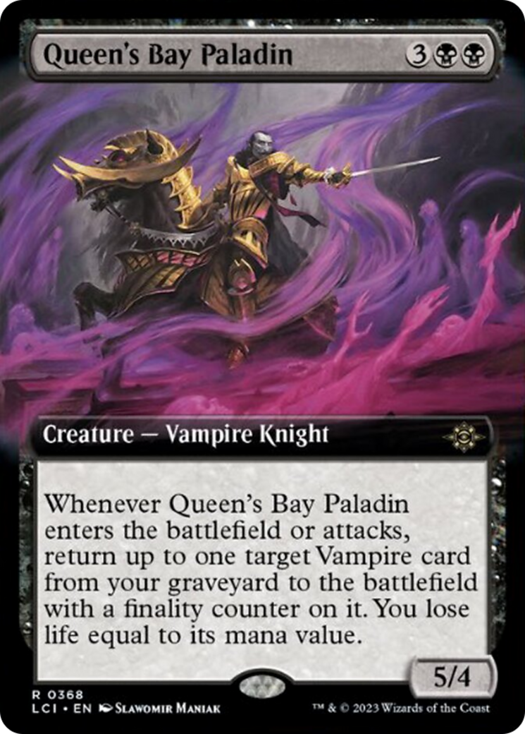 Queen's Bay Paladin (Extended Art) [The Lost Caverns of Ixalan] | Magic Magpie