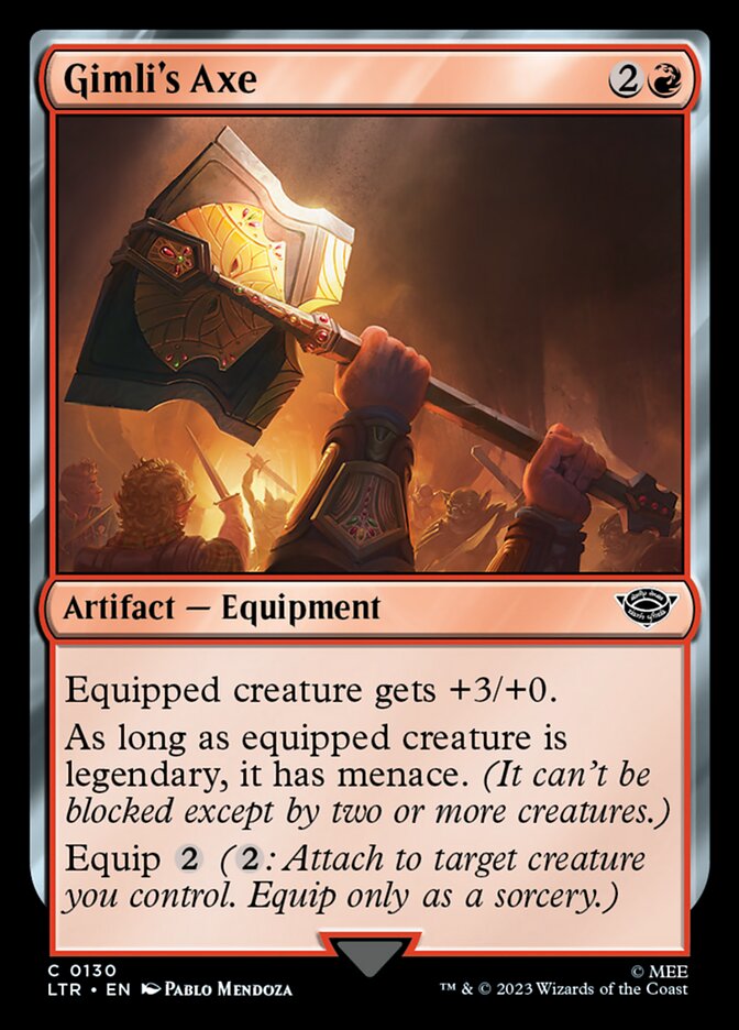 Gimli's Axe [The Lord of the Rings: Tales of Middle-Earth] | Magic Magpie