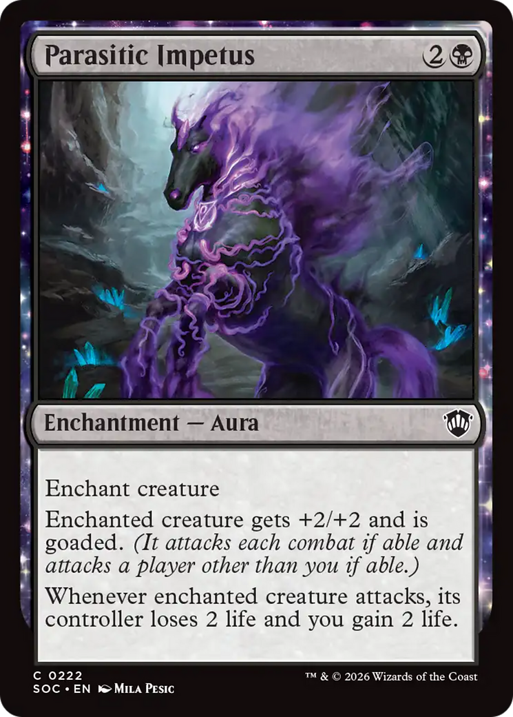 Parasitic Impetus [Secrets of Strixhaven Commander] | Magic Magpie