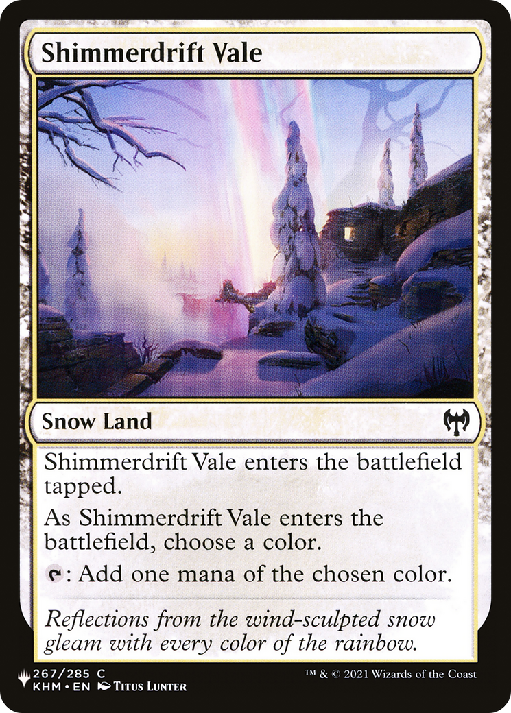 Shimmerdrift Vale [The List Reprints] | Magic Magpie