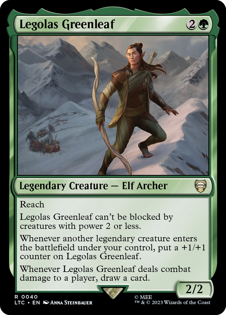 Legolas Greenleaf [The Lord of the Rings: Tales of Middle-Earth Commander] | Magic Magpie