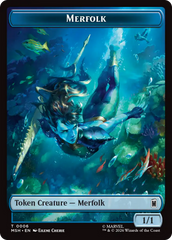 Council of Reeds (008) // Merfolk (006) Double-Sided Token [Marvel Super Heroes Commander Tokens] | Magic Magpie