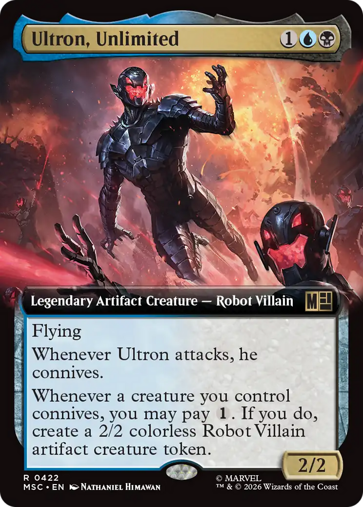 Ultron, Unlimited (Extended Art) [Marvel Super Heroes Commander] | Magic Magpie