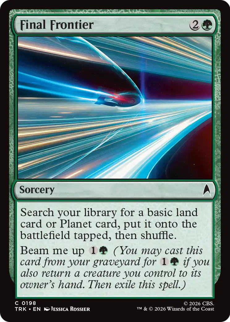 Final Frontier [Star Trek] | Magic Magpie