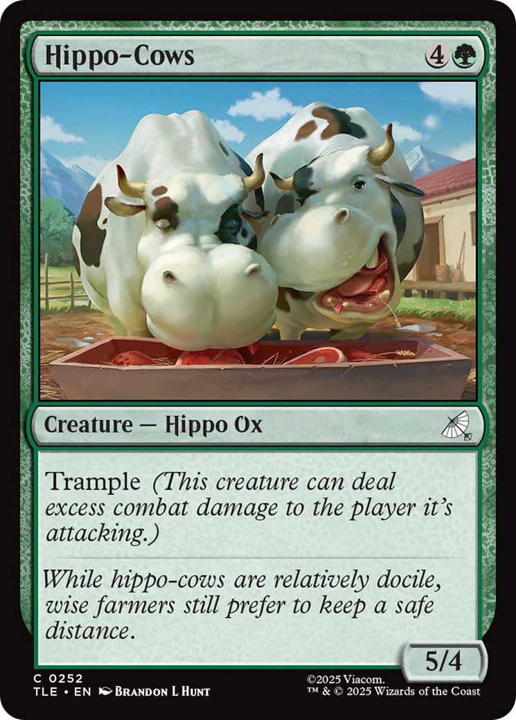 Hippo-Cows [Avatar: The Last Airbender: Eternal-Legal] | Magic Magpie