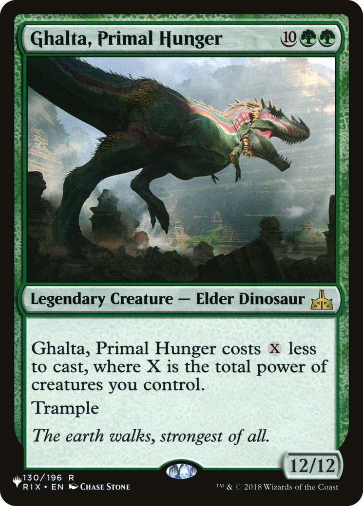 Ghalta, Primal Hunger [The List] | Magic Magpie