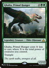 Ghalta, Primal Hunger [The List] | Magic Magpie