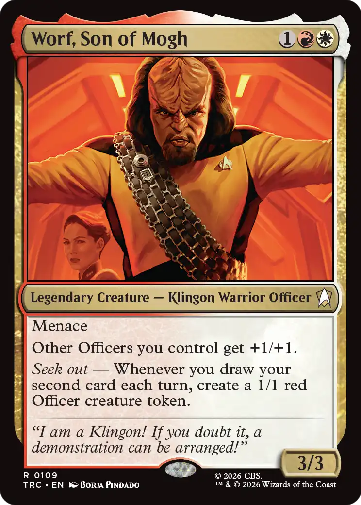 Worf, Son of Mogh [Star Trek Commander] | Magic Magpie