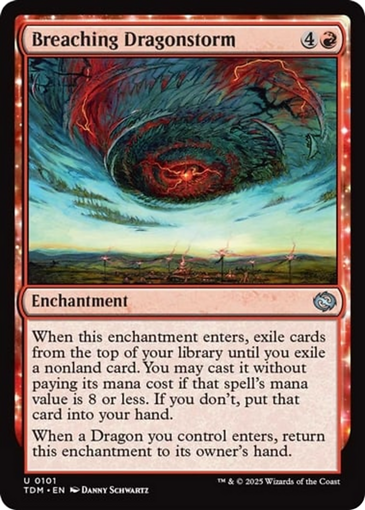Breaching Dragonstorm [Tarkir: Dragonstorm] | Magic Magpie