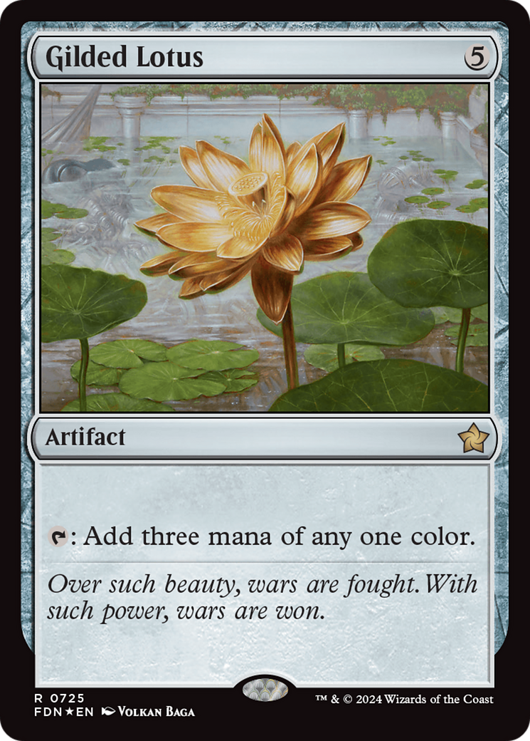 Gilded Lotus [Foundations] | Magic Magpie