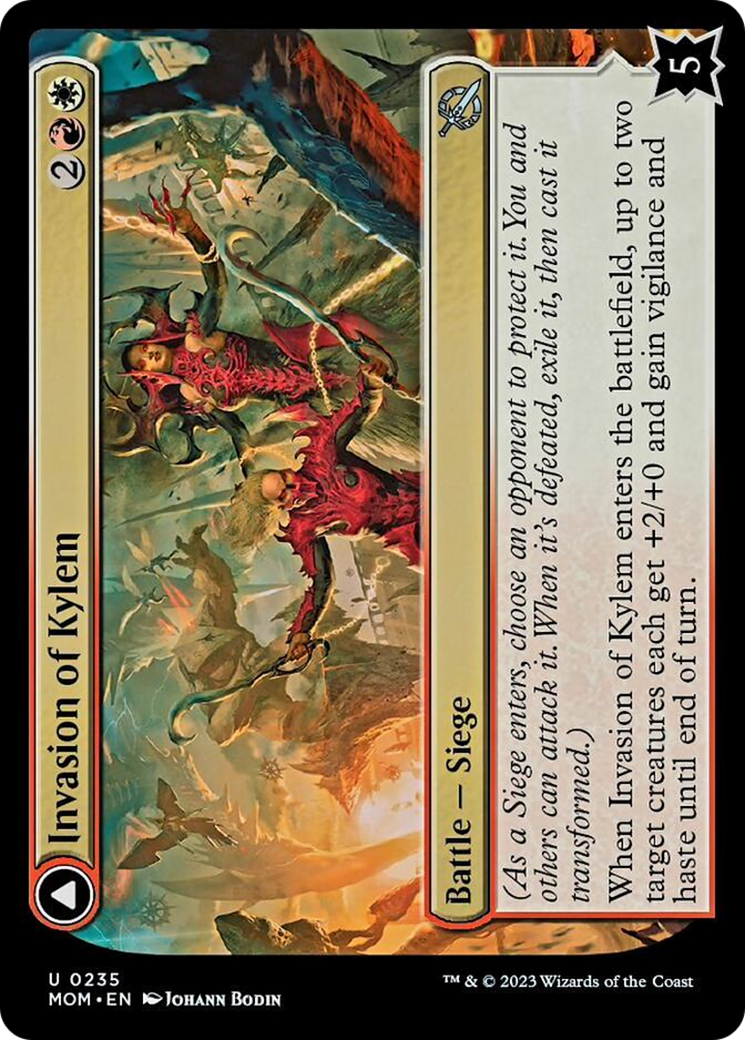 Invasion of Kylem // Valor's Reach Tag Team [March of the Machine] | Magic Magpie