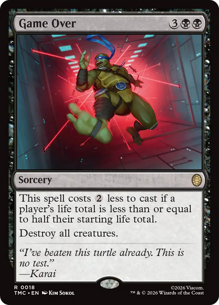 Game Over [Teenage Mutant Ninja Turtles Commander] | Magic Magpie