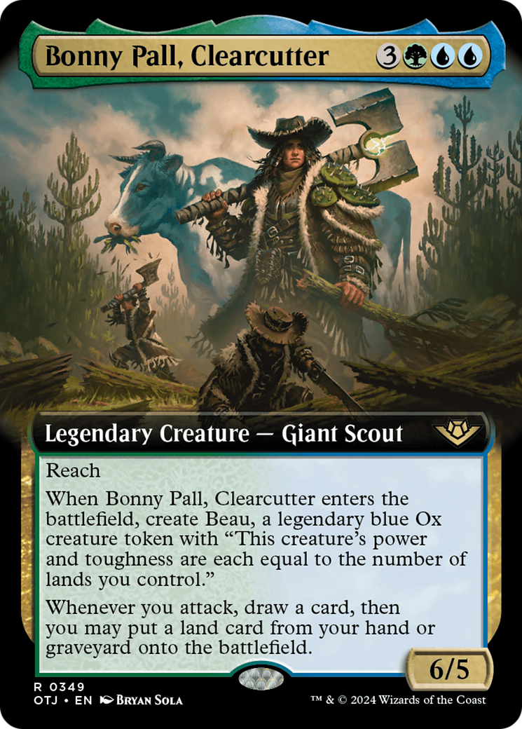 Bonny Pall, Clearcutter (Extended Art) [Outlaws of Thunder Junction] | Magic Magpie