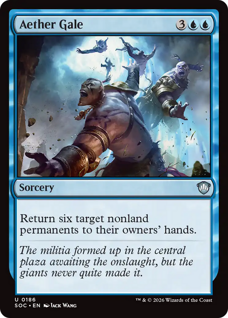 Aether Gale [Secrets of Strixhaven Commander] | Magic Magpie