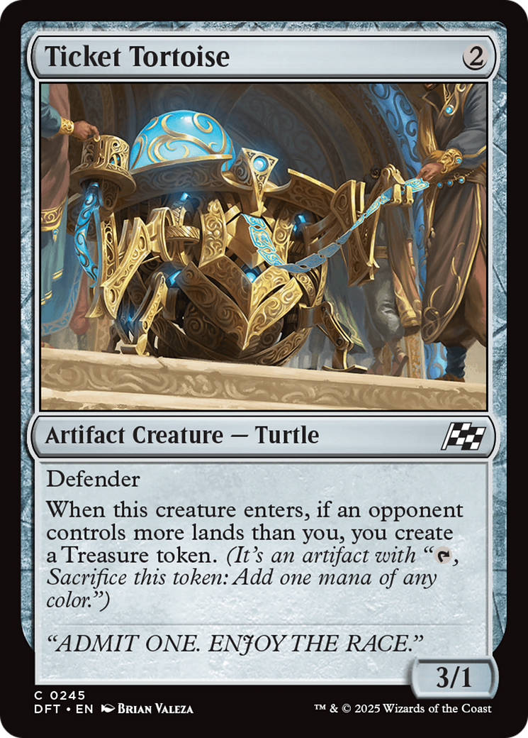 Ticket Tortoise [Aetherdrift] | Magic Magpie