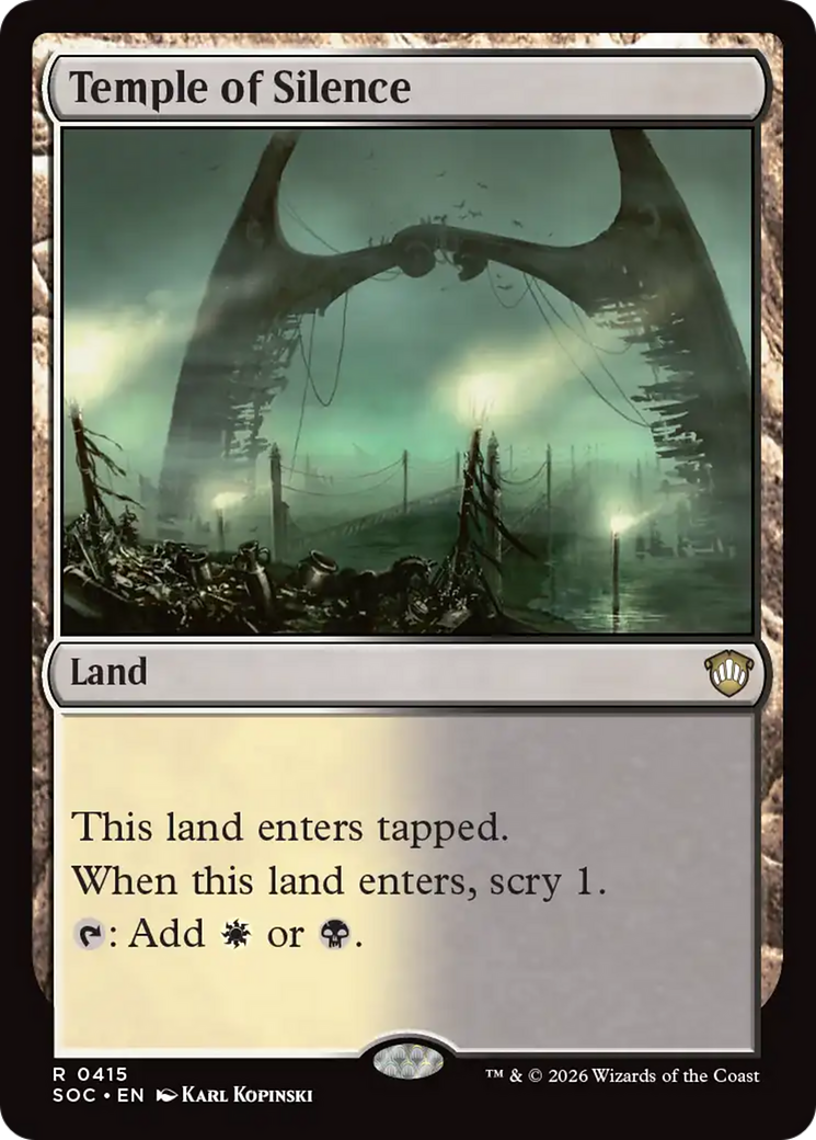 Temple of Silence [Secrets of Strixhaven Commander] | Magic Magpie