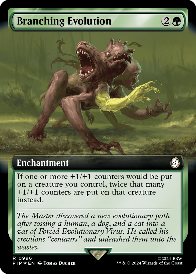 Branching Evolution (Extended Art) (Surge Foil) [Fallout] | Magic Magpie