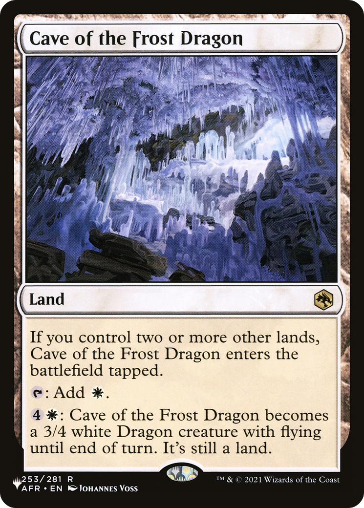 Cave of the Frost Dragon [The List] | Magic Magpie