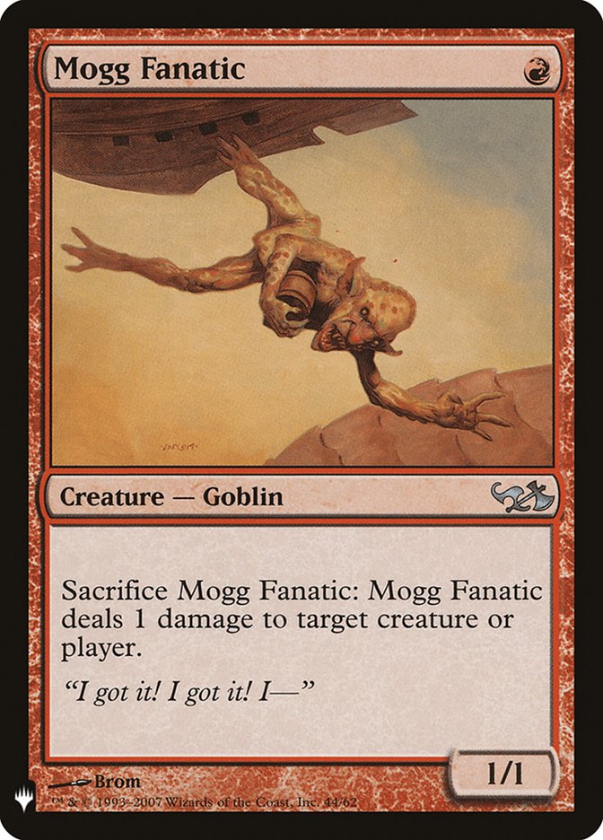 Mogg Fanatic [Mystery Booster] | Magic Magpie