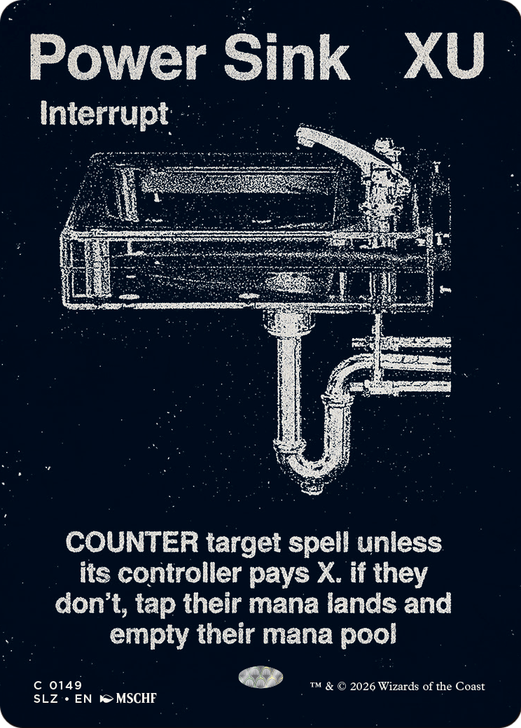 Power Sink (0149) [Secret Lair x MSCHF: The Zeta Set] | Magic Magpie