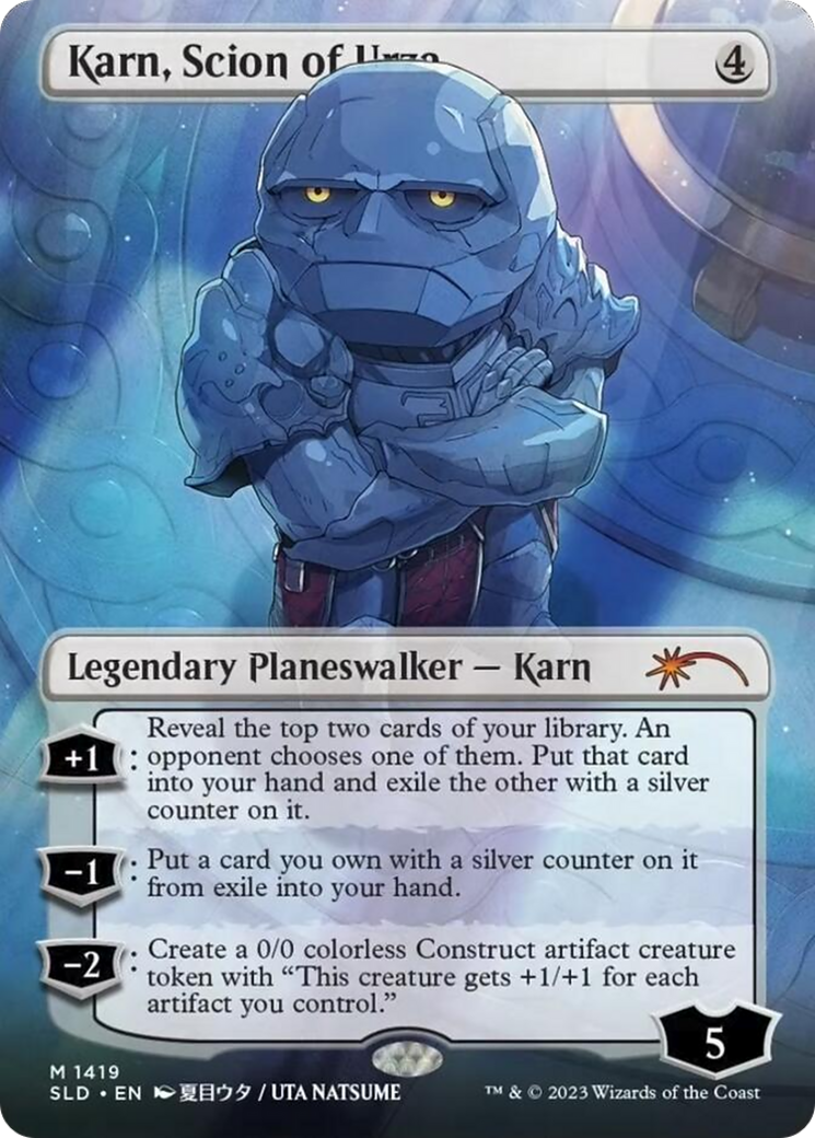 Karn, Scion of Urza (Rainbow Foil) [Secret Lair Drop Series] | Magic Magpie