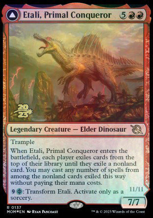 Etali, Primal Conqueror // Etali, Primal Sickness [March of the Machine Prerelease Promos] | Magic Magpie