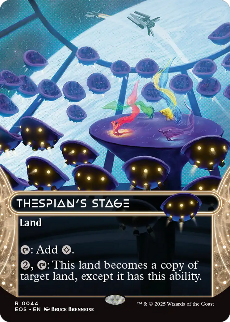 Thespian's Stage (0044) (Borderless) [Edge of Eternities: Stellar Sights] | Magic Magpie