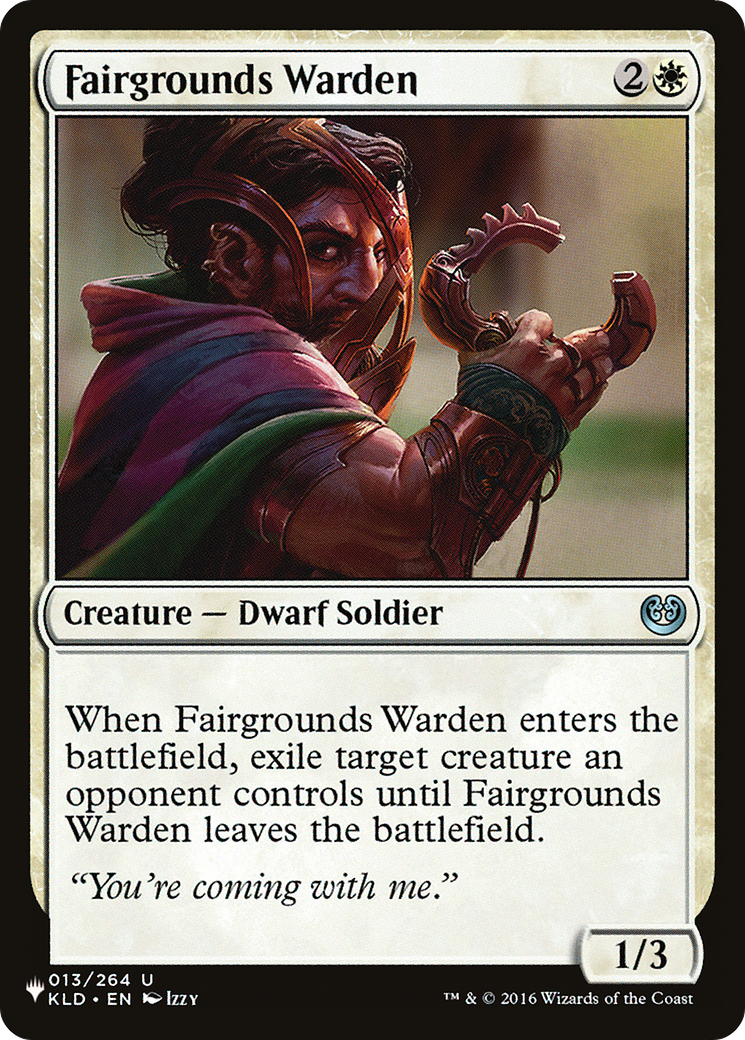 Fairgrounds Warden [The List Reprints] | Magic Magpie