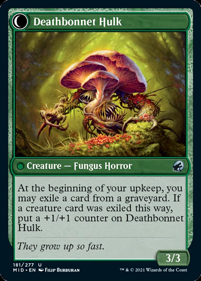 Deathbonnet Sprout // Deathbonnet Hulk [Innistrad: Midnight Hunt] | Magic Magpie