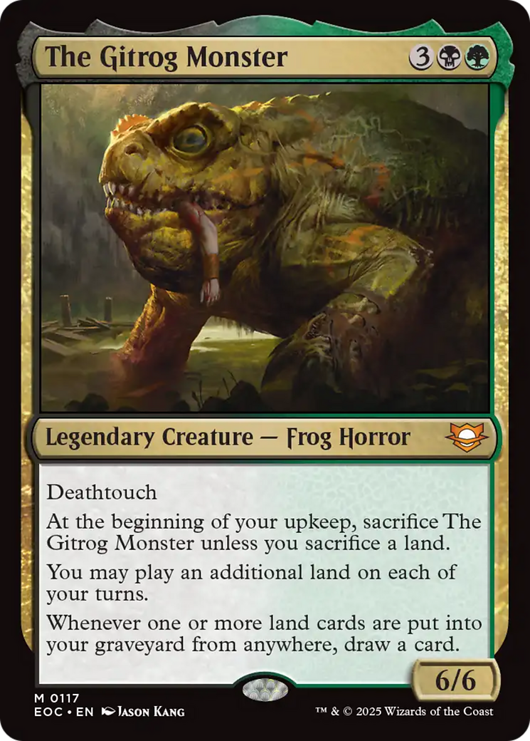 The Gitrog Monster [Edge of Eternities Commander] | Magic Magpie