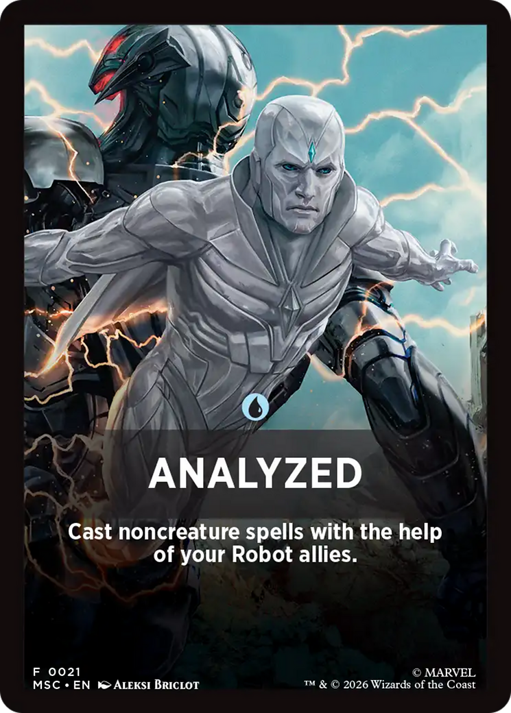 Analyzed Theme Card [Marvel Super Heroes Commander] | Magic Magpie